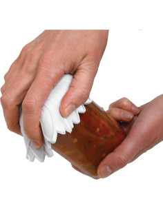 Abrebotellas de Goma Antideslizante Norpro 15 cm Blanco 2