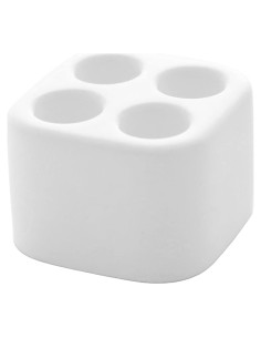 Soporte de Cepillo de Dientes Angvoo Diatomita Blanco