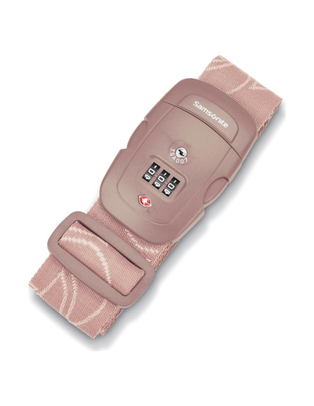 Candado de Combinación Samsonite 3 Dígitos Rosa Polvoriento