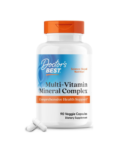 Multivitaminas y Minerales Doctor's Best 90 Cápsulas Veganas