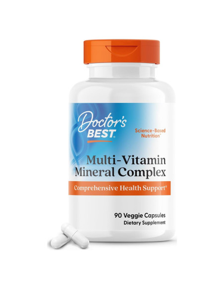 Multivitaminas y Minerales Doctor's Best 90 Cápsulas Veganas