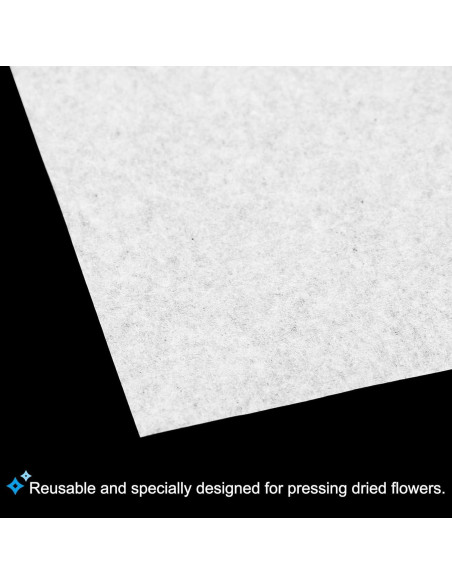 Papel para Prensar Flores PATIKIL 40 x 30 cm 30 Hojas