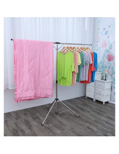 Estante de Secado de Ropa Exilot Plegable Ajustable 110 lbs 2