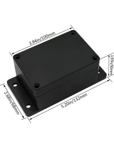 Caja de Conexiones IP65 LMioEtool 100x68x50mm Plástico ABS 2
