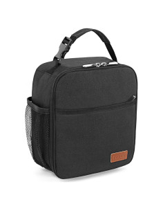 Caja de Almuerzo Femuar Negra Aislante 6.81L Compacta