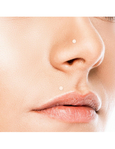 16 Piezas Retenedores de Piercing Transparentes Lusofie 6-12mm