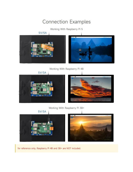 Pantalla Táctil Capacitiva Waveshare 10.1" 1280x800 IPS DSI