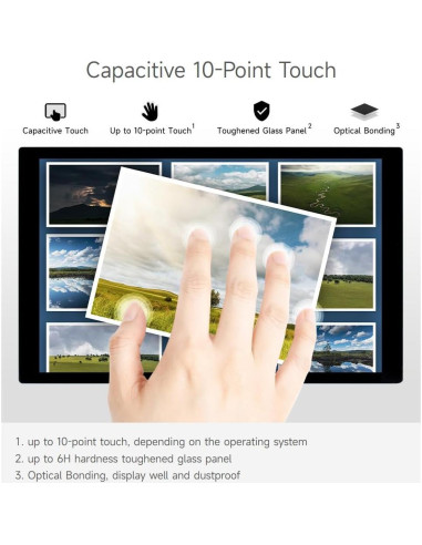 Pantalla Táctil Capacitiva Waveshare 10.1" 1280x800 IPS DSI