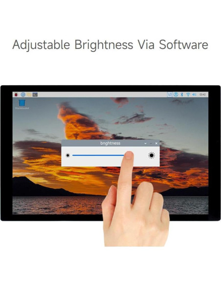 Pantalla Táctil Capacitiva Waveshare 10.1" 1280x800 IPS DSI