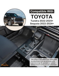 Cubierta panel cambio marcha Aunginsy Toyota Tundra/Sequoia 2022-2025 2