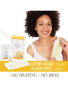 Tiras de Cera para Depilación GiGi - Kit de 12 Tiras Corporales 2