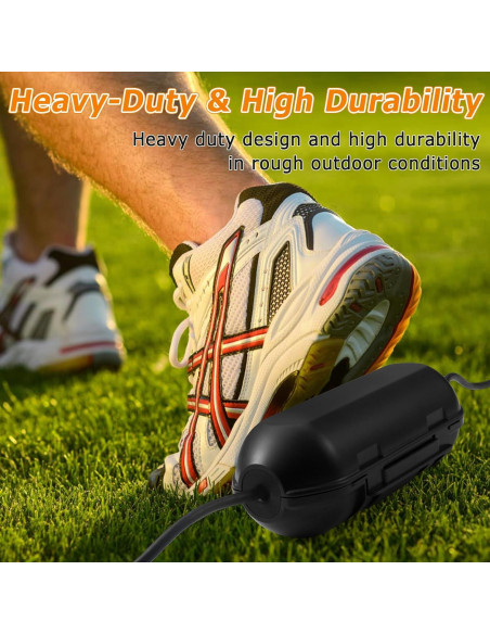 Caja de Conexión Impermeable IP54 AFFLAT para Exterior - Negro