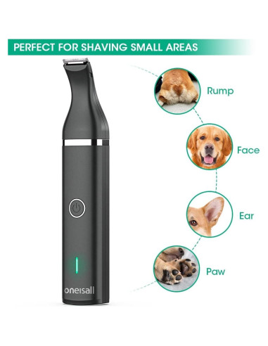 Cortapelos Inalámbrico para Perros Oneisall C61 - Bajo Ruido