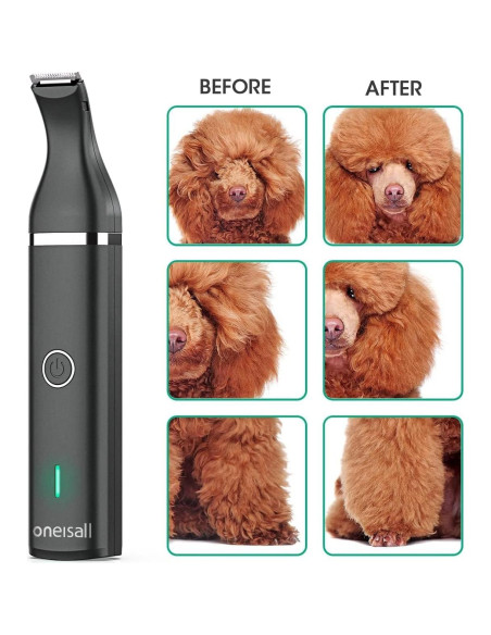 Cortapelos Inalámbrico para Perros Oneisall C61 - Bajo Ruido