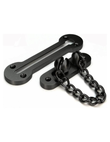 Cadena de Seguridad V-CORME de Acero Inoxidable 3mm Negra