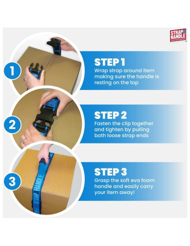 Correa de Transporte Ajustable Correa-A-Mango 1.83m 18kg