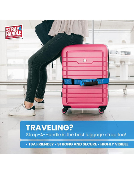 Correa de Transporte Ajustable Correa-A-Mango 1.83m 18kg Correa de Transporte Ajustable Correa-A-Mango 1.83m 18kg