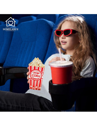 Bolsas de papel para palomitas Homelance 150 unidades 1 oz