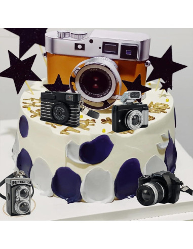 4 Mini Cámaras SLR en Escala 1:4 Bbiamsleep Accesorios