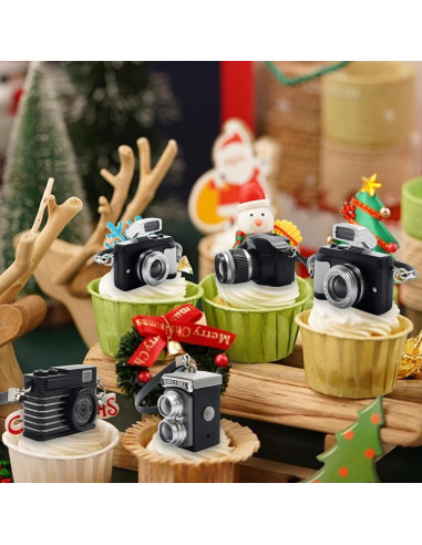 4 Mini Cámaras SLR en Escala 1:4 Bbiamsleep Accesorios