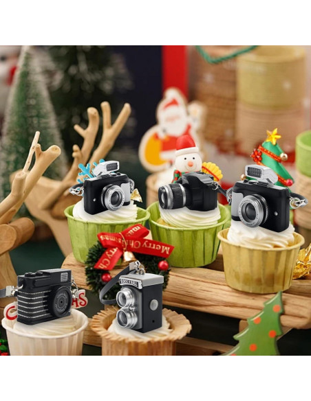 4 Mini Cámaras SLR en Escala 1:4 Bbiamsleep Accesorios