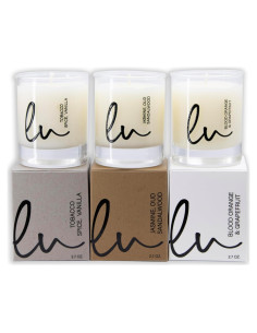 Juego de Velas Aromáticas Lulu - 3 Fragancias de 76.54 g