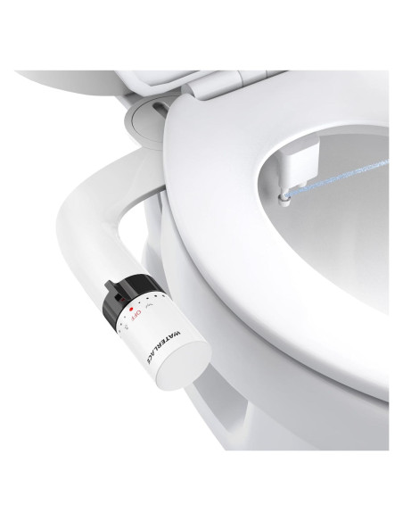 Bidet Waterlace Doble Boquilla Ajustable Negro Ultra Fino