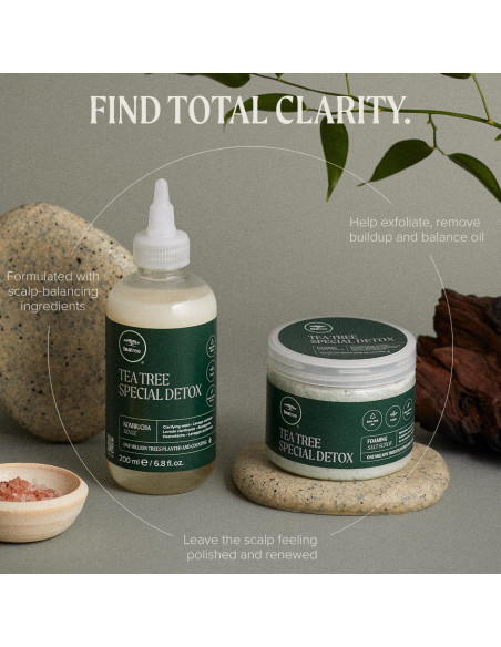 Enjuague Detox de Kombucha Árbol de Té 74 ml - Brillo y Suavidad