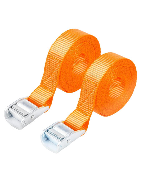 Correas de Amarre Cartman 2pk 3.05m Naranja 272kg