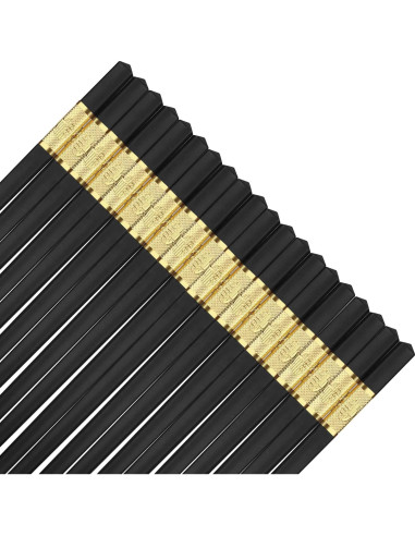 Juego de 10 Pares de Palillos de Fibra de Vidrio Antideslizantes