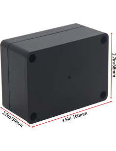 Caja de Conexiones Impermeable IP67 YETLEBOX 100x68x50mm 2Pcs 2