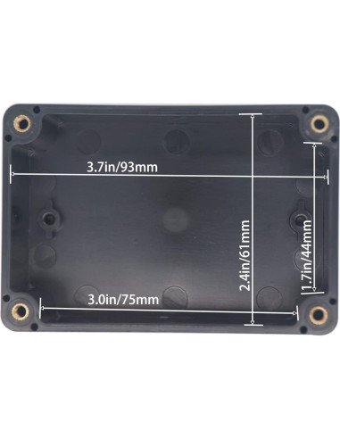 Caja de Conexiones Impermeable IP67 YETLEBOX 100x68x50mm 2Pcs