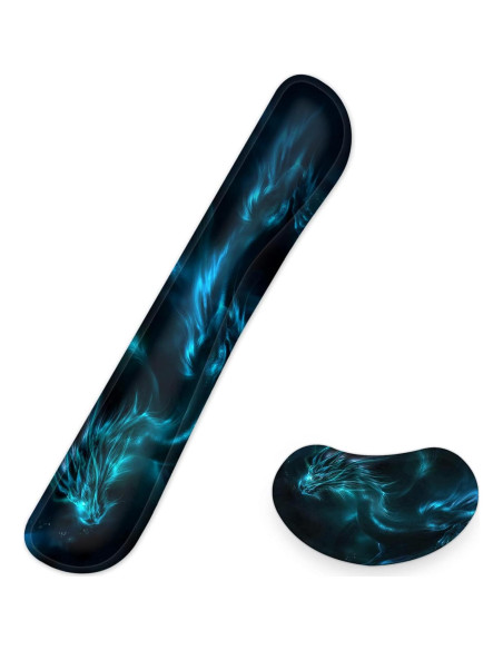 Reposamuñecas ergonómico Newplenty para teclado y mouse Reposamuñecas ergonómico Newplenty para teclado y mouse