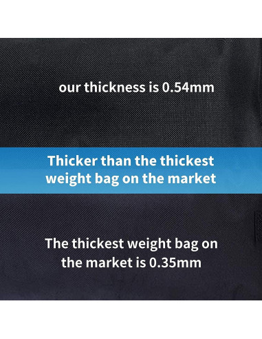 Juego de 4 Bolsas de Peso para Toldo Joramoy 13.61 kg Negro