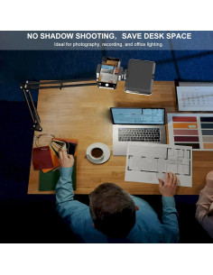 Luz LED para Selfie MLSAC MC-23 con Soporte Ajustable USB 2