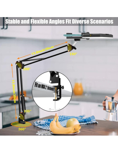 Luz LED para Selfie MLSAC MC-23 con Soporte Ajustable USB