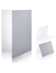 Tarjeta Reflectora Pino Studio - Blanco y Negro - 36.4x52.6 cm