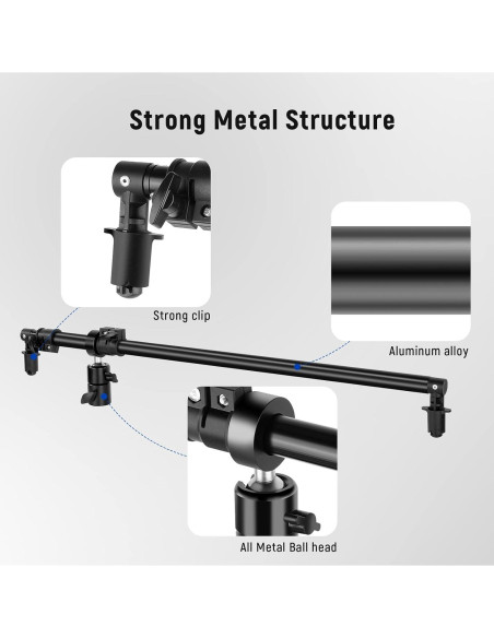Brazo Soporte de Reflector NEEWER Telescópico 0.71m a 1.2m