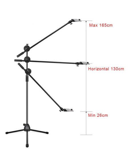 Soporte de Luz Ajustable para Fotografía y Video 01 02 015