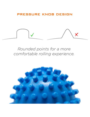 Bola de Masaje ProStretch Footy para Alivio de Fascitis Plantar