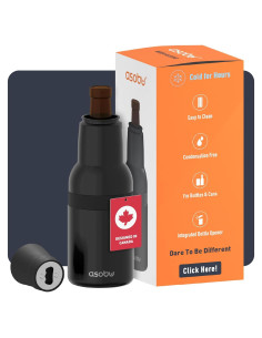 Enfriador de Cerveza Asobu Frosty Beer 2 Go Acero Inoxidable