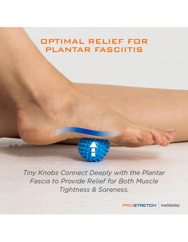 Bola de Masaje ProStretch Footy para Alivio de Fascitis Plantar