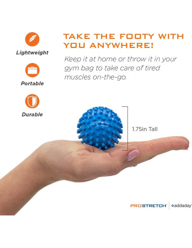Bola de Masaje ProStretch Footy para Alivio de Fascitis Plantar