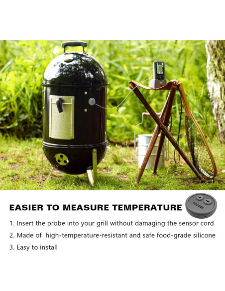 Paquete de 3 Grommets de Sonda YAOAWE para Termómetro de Carne