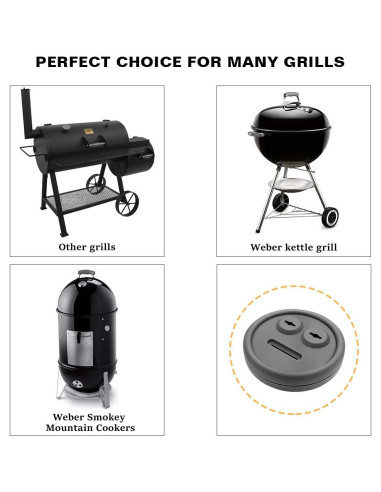 Paquete de 3 Grommets de Sonda YAOAWE para Termómetro de Carne