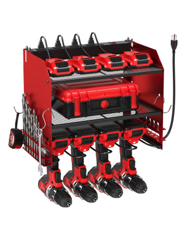 Organizador de Herramientas TLGREEN Montaje en Pared con Carga