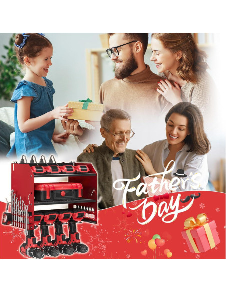 Organizador de Herramientas TLGREEN Montaje en Pared con Carga Organizador de Herramientas TLGREEN Montaje en Pared con Carga