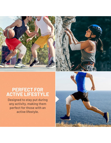 Cinta Cohesiva Autoadherente MEDca - 6 Rollos 5 cm x 4.57 m