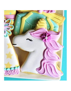 Cortador de Galletas Unicornio Ann Clark 10.16 cm Acero 2