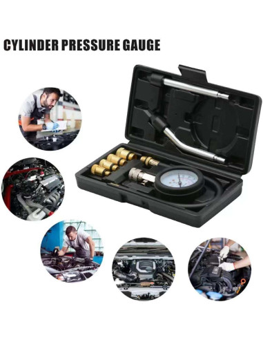 Kit de Probador de Compresión 8PCS Yonligonju 0-20 kg/cm